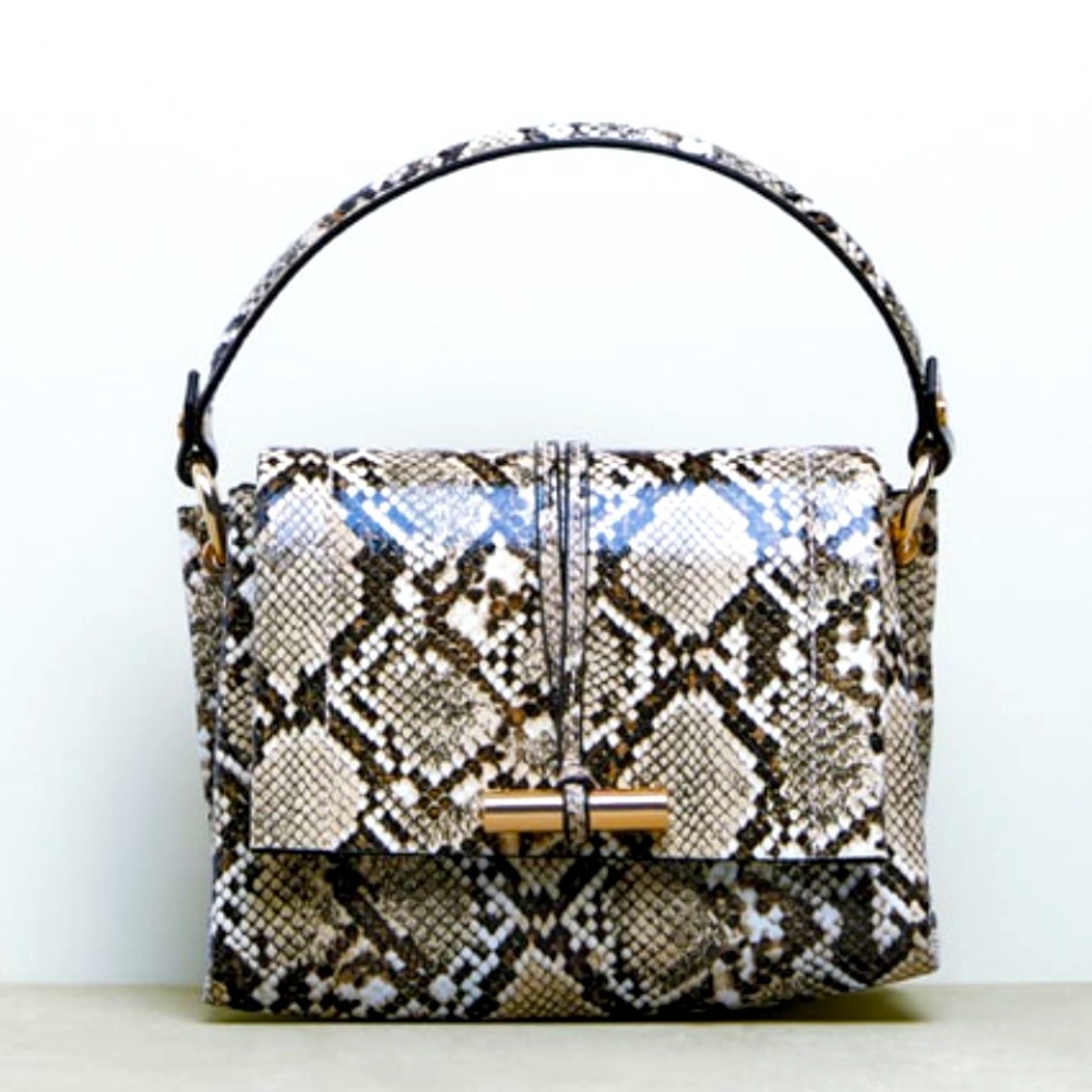 Zara Animal Print City Bag